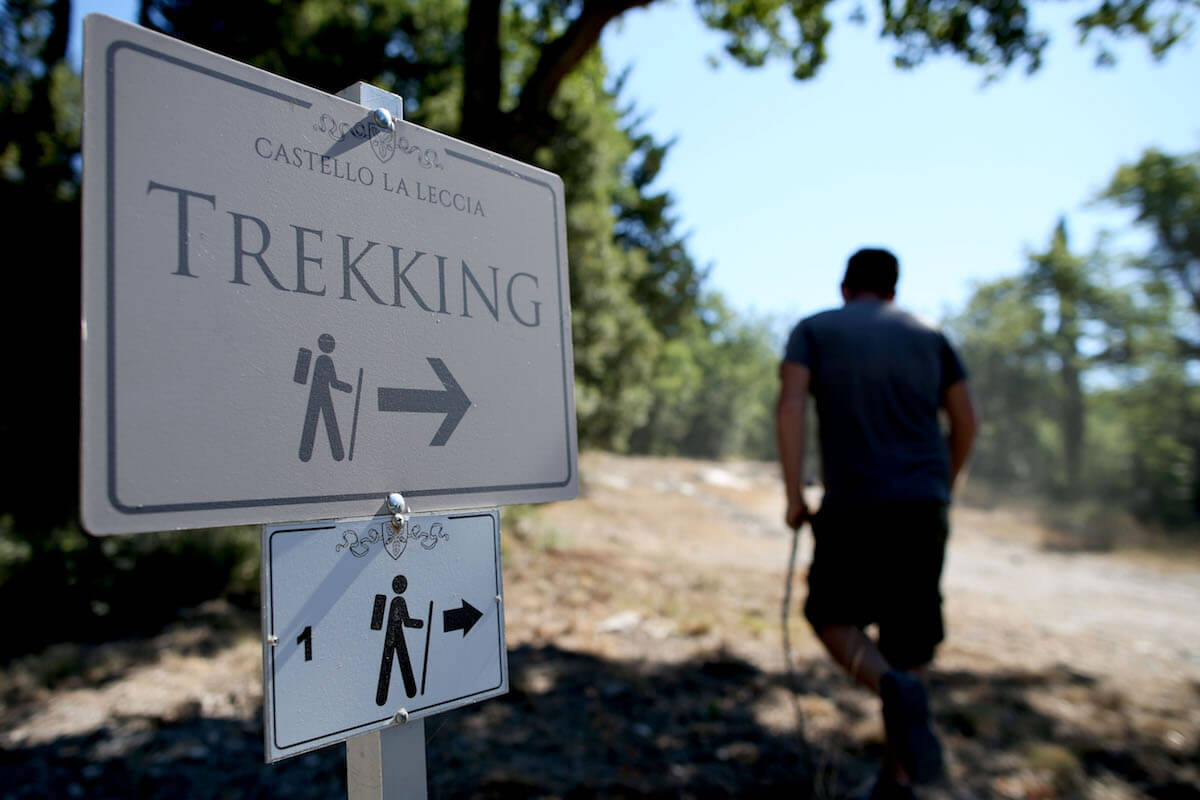 Percorso natura<br> Trekking in Toscana